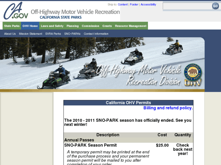 www.snoparkpermits.com