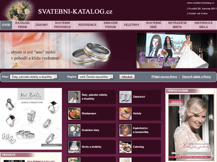 www.svatebni-katalog.cz