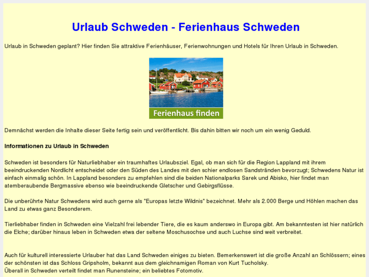 www.urlaub-schweden.eu