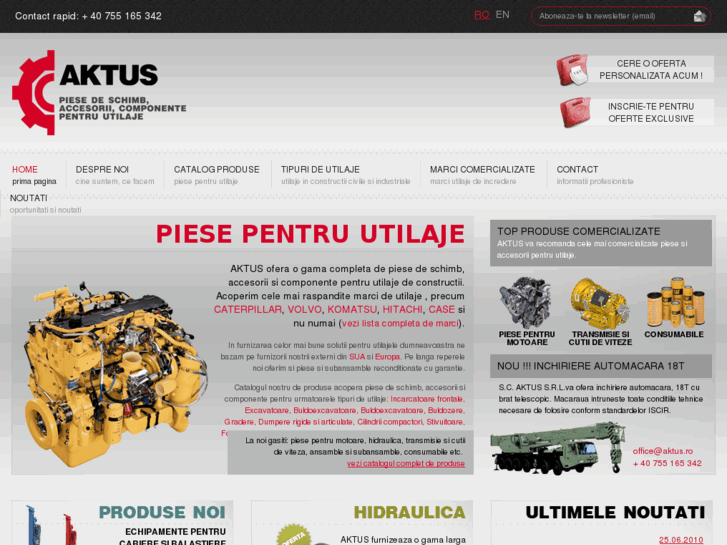 www.aktus-utilaje.ro