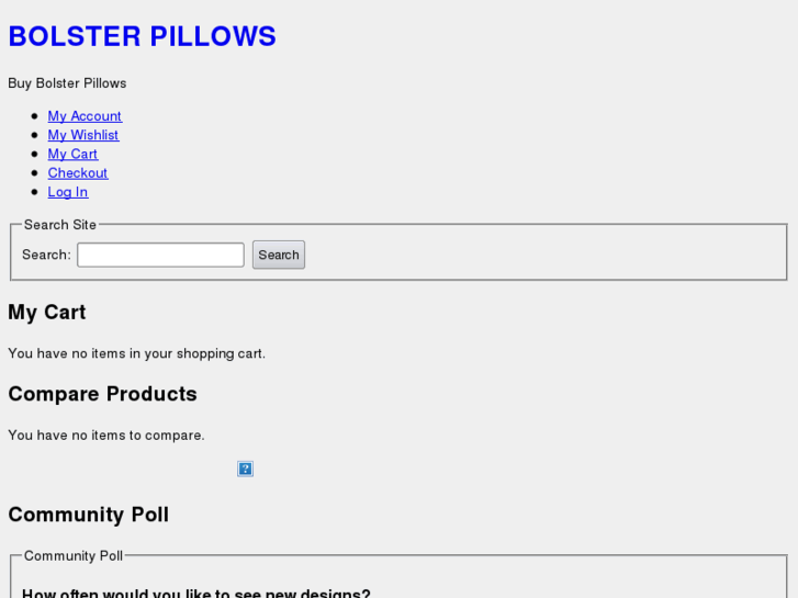 www.bolsterpillows.net