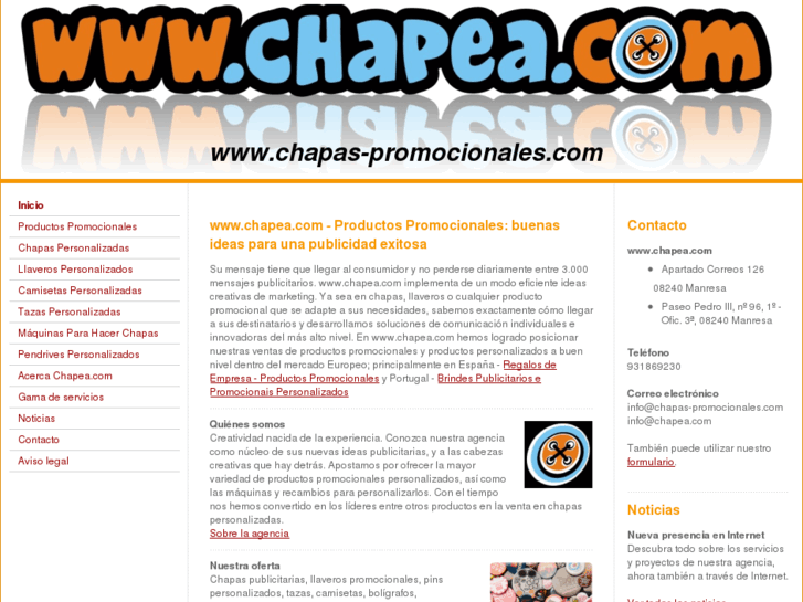 www.chapas-promocionales.com