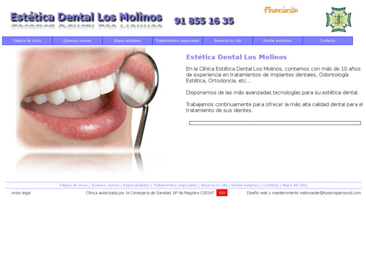 www.esteticadentallosmolinos.com