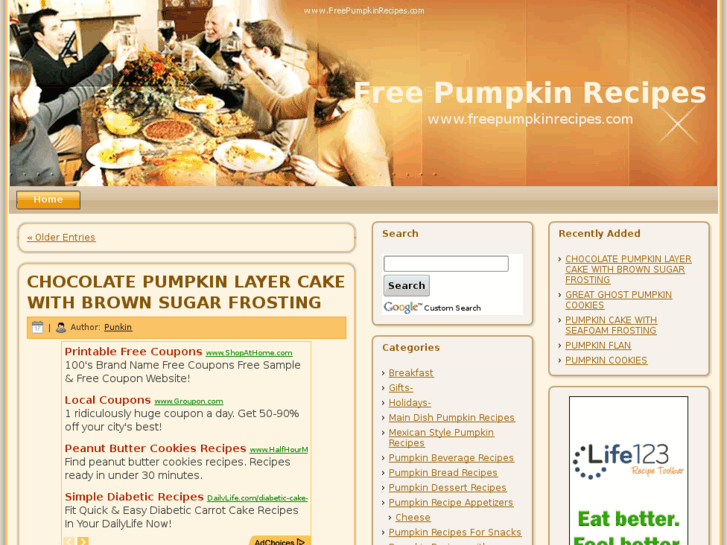 www.freepumpkinrecipes.com