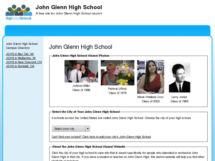 www.johnglennhighschool.net