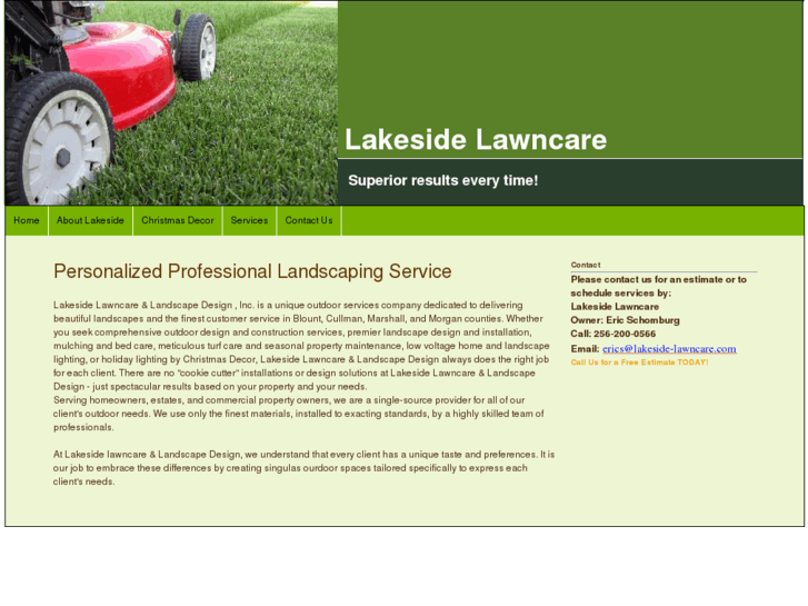 www.lakeside-lawncare.com