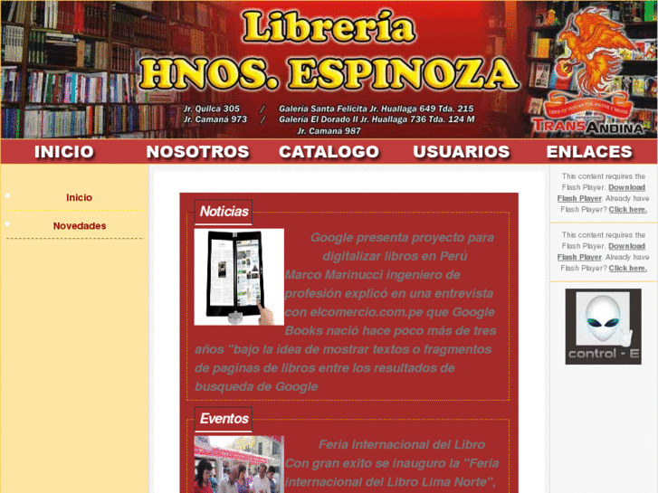 www.libreriahnosespinoza.com