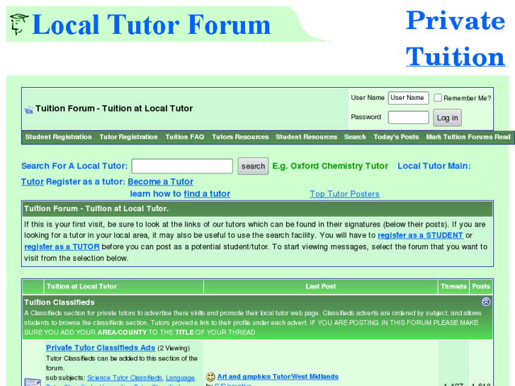 www.localtutorforum.com