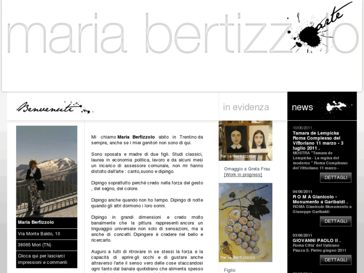 www.mariabertizzolo-arte.net