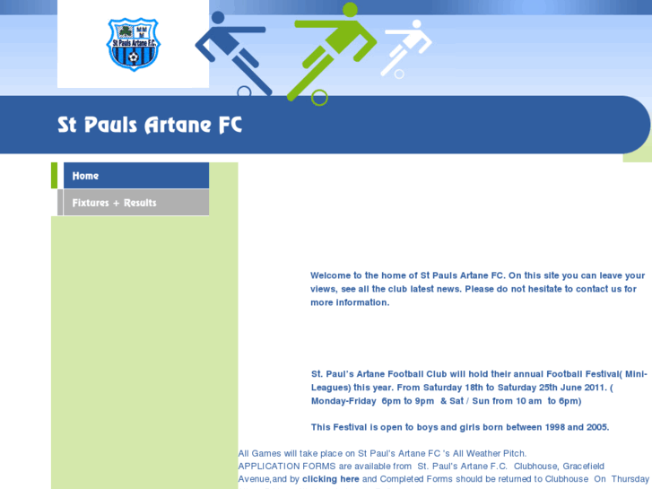 www.stpaulsartanefc.net