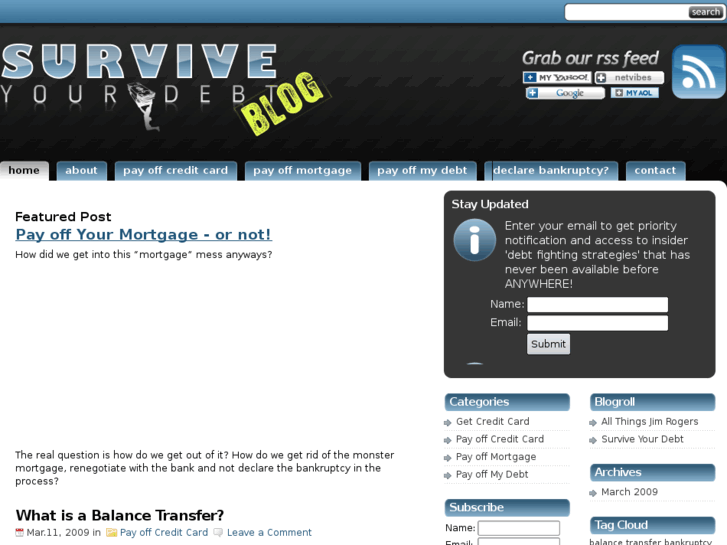 www.surviveyourdebt.com