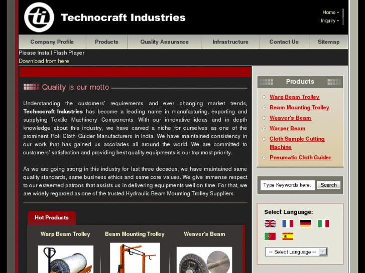 www.technocraftindustries.net