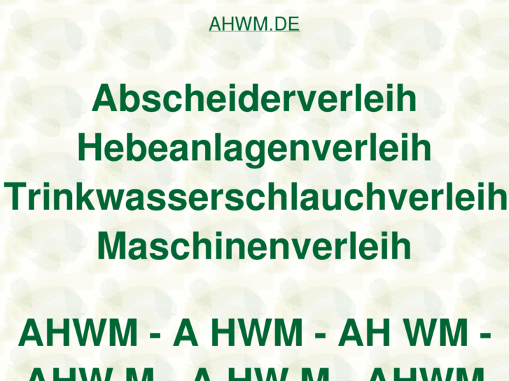 www.ahwm.de