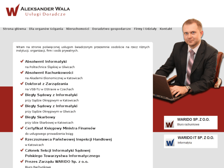 www.aleksanderwala.pl