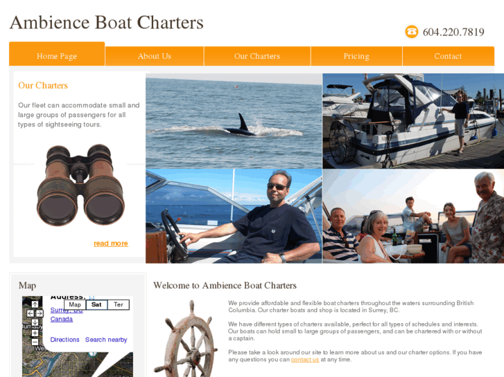 www.ambienceboatcharters.com