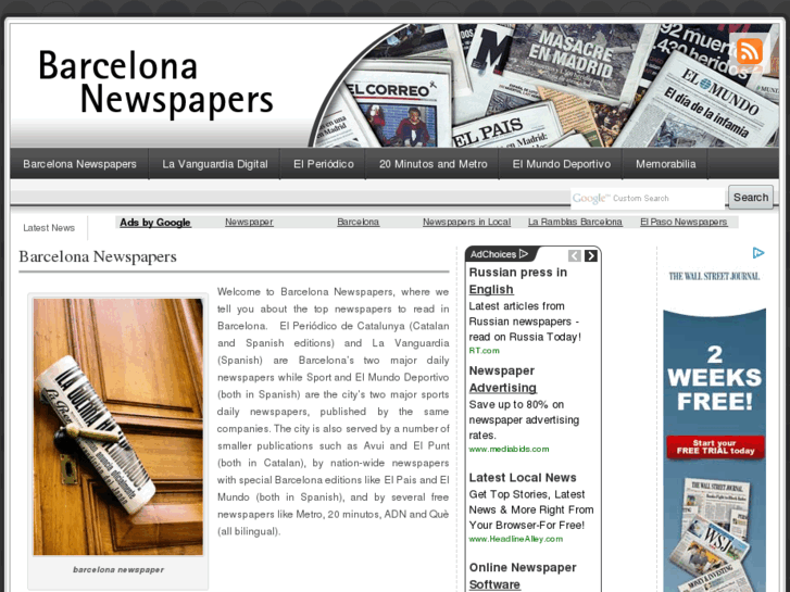 www.barcelonanewspapers.com