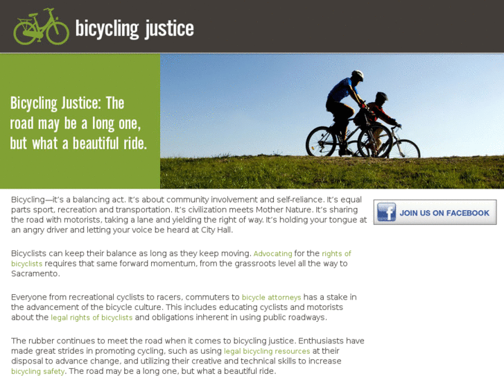 www.bicyclingjustice.com