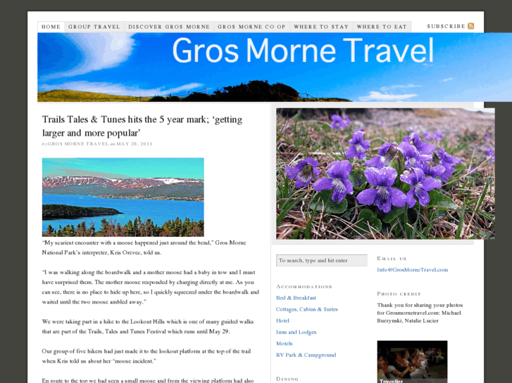 www.grosmornetravel.com