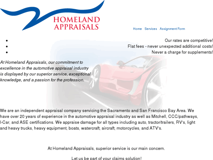 www.homeland-appraisals.com