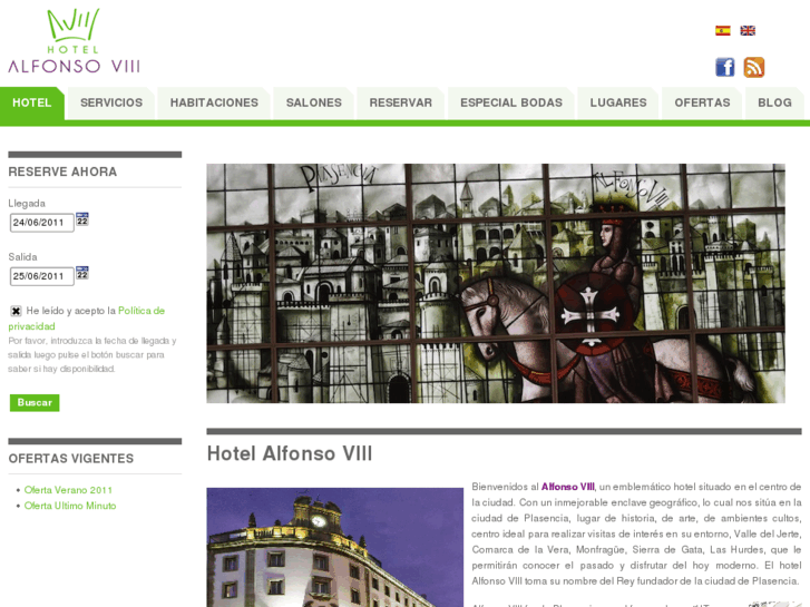 www.hotelalfonsoviii.com