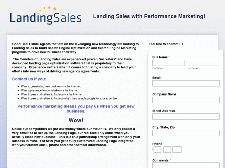 www.landingsales.com