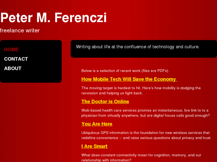 www.peterferenczi.com