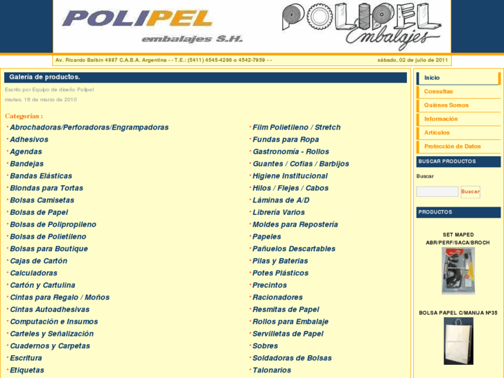 www.polipelembalajes.com.ar