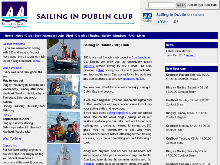 www.sailingindublin.ie