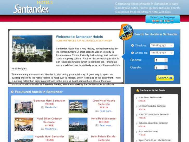 www.santanderhotels.org