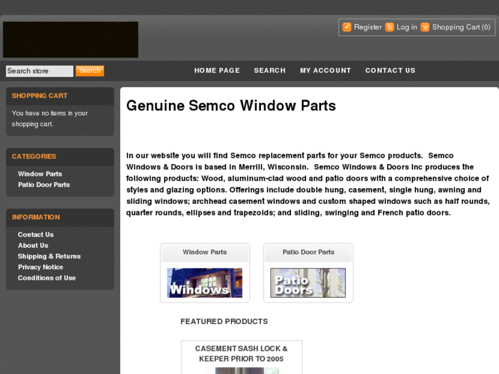 www.semcowindowparts.com