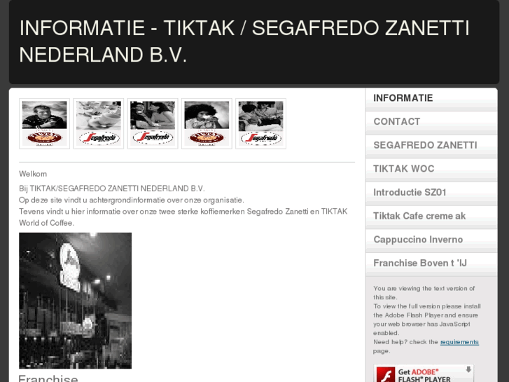 www.tiktak-segafredo.nl