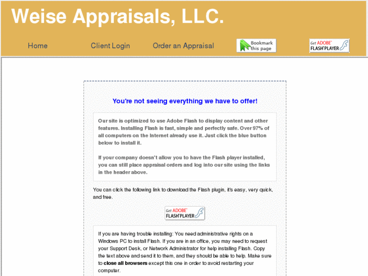 www.weiseappraisals.net