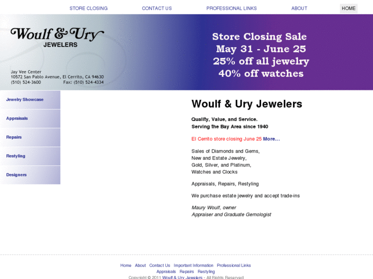 www.woulfanduryjewelers.com