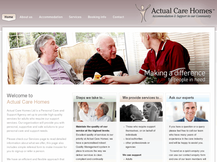 www.actualcarehomes.com