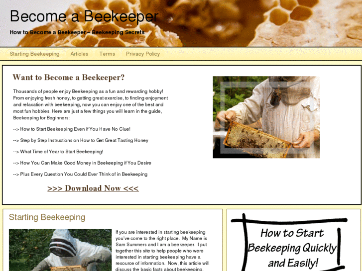 www.becomeabeekeeper.com