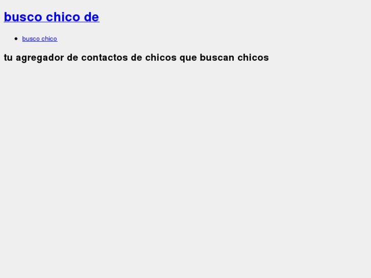 www.busco-chico-de.com