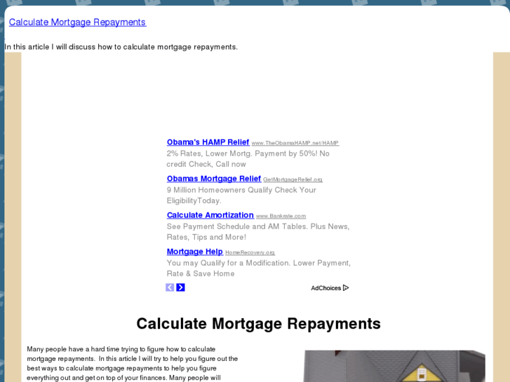 www.calculatemortgagerepayments.com