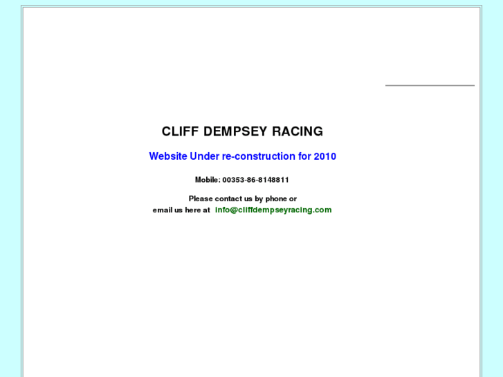 www.cliffdempseyracing.com