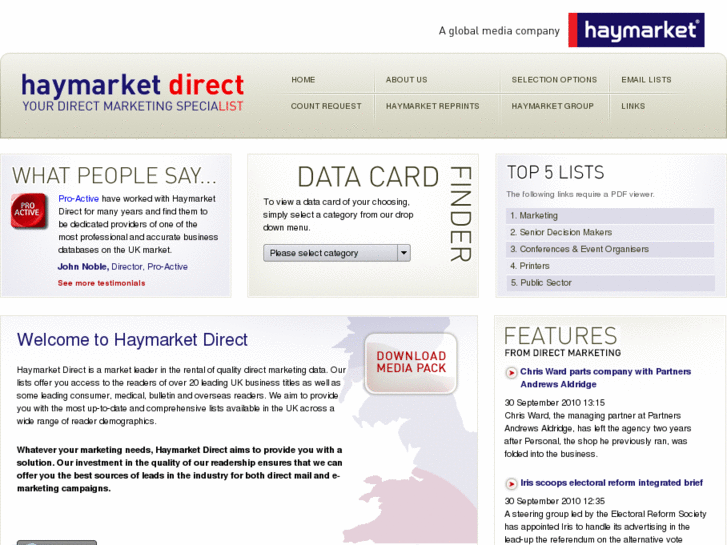 www.haymarketdirect.com