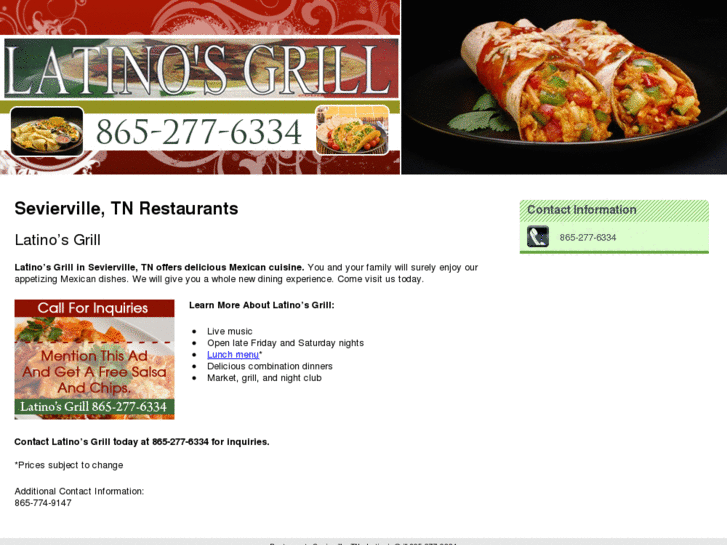 www.latinosgrillsevierville.com