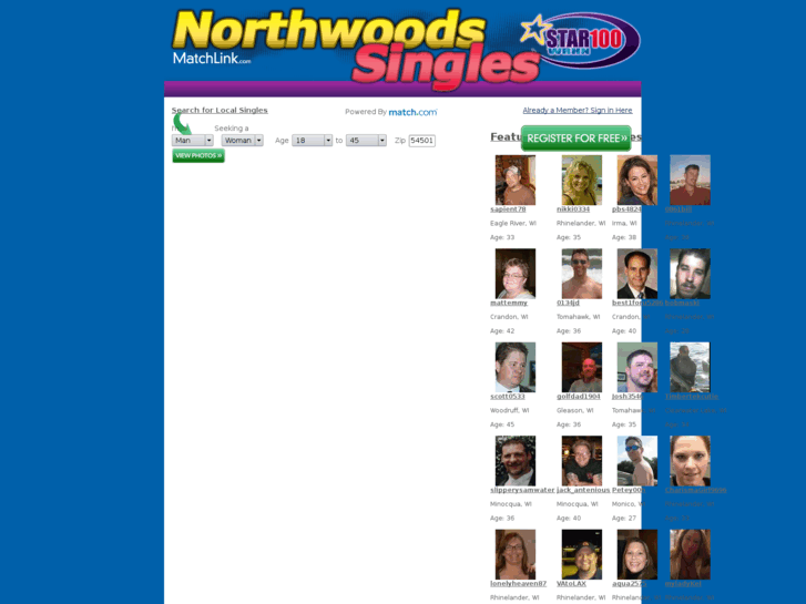 www.northwoodssingles.com