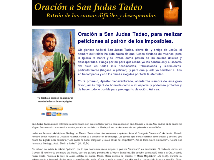 www.oracionsanjudastadeo.com