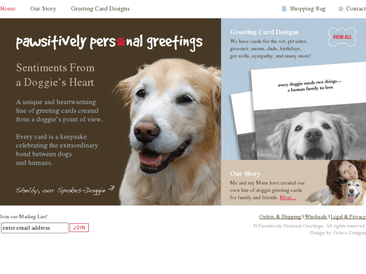 www.pawsitivelypersonalgreetings.com