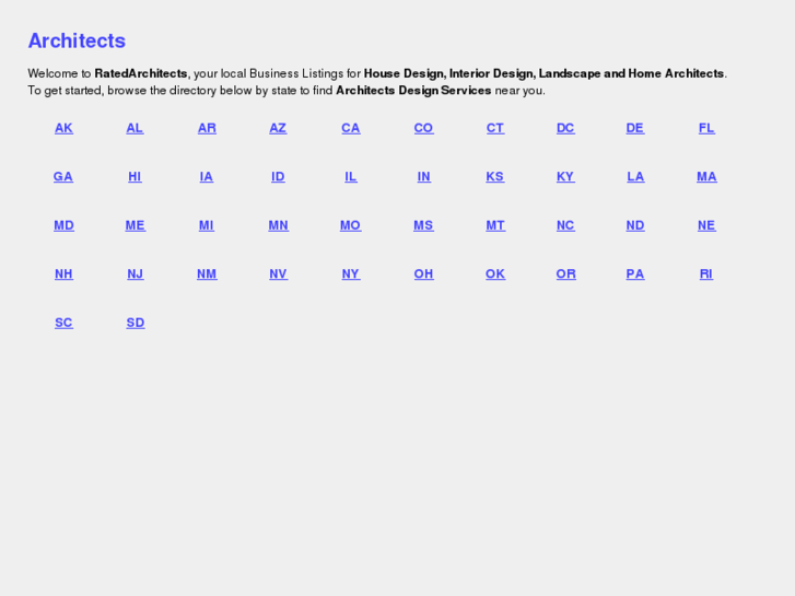 www.ratedarchitects.info