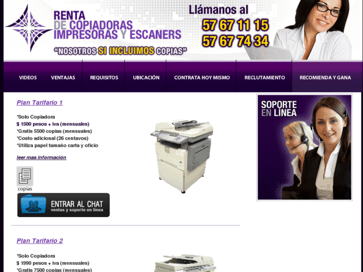 www.rentadeimpresoras.com