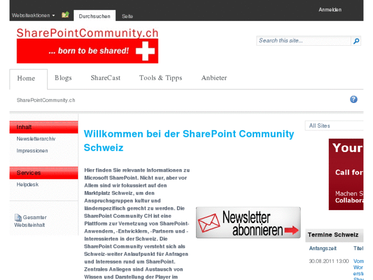 www.sharepointcommunity.ch