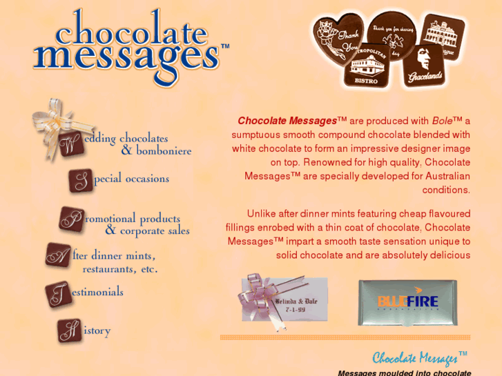 www.chocolatemessages.com