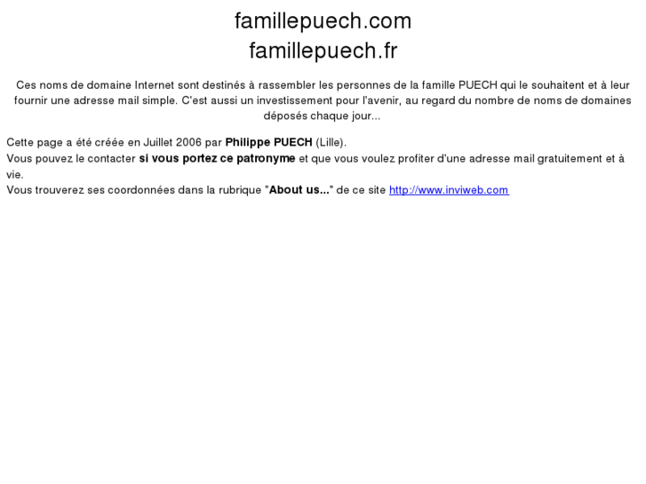 www.famillepuech.com