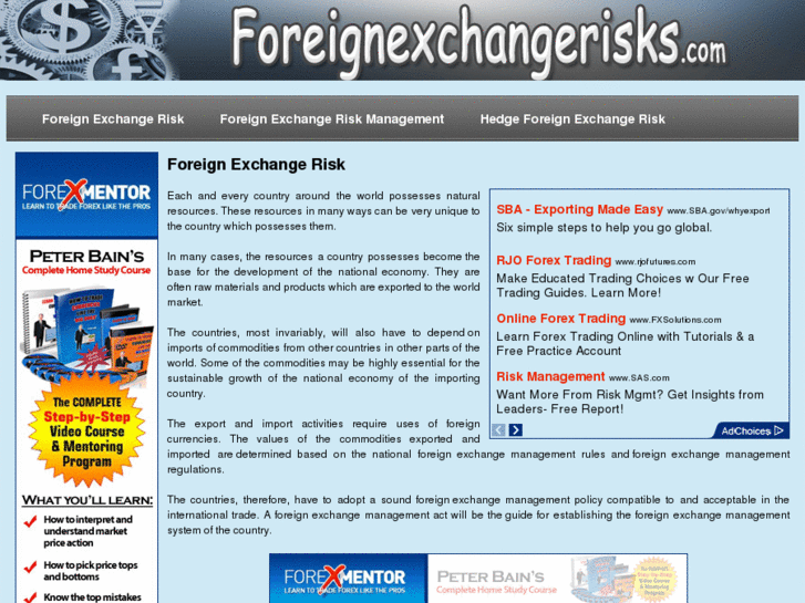 www.foreignexchangerisks.com