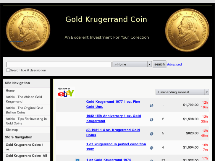 www.goldkrugerrandcoin.com